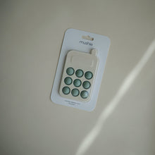Load image into Gallery viewer, Mushie Phone Press Toy Cambridge Blue
